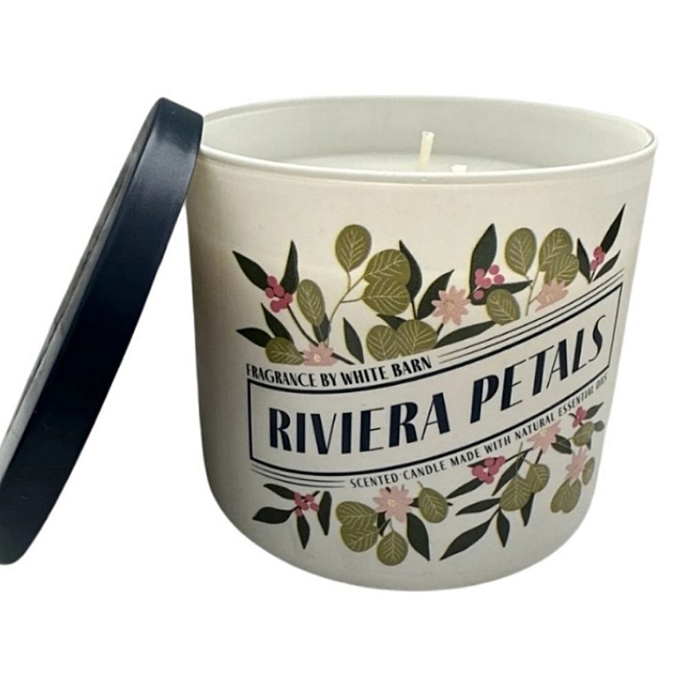 Bath & Body Works 3 Wick Candle Rivera Petals NEW in Box